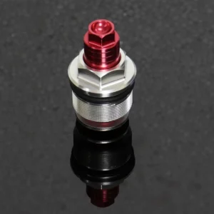 Front Fork Preload Adjusters, Pair, Kawasaki KRR150ZX