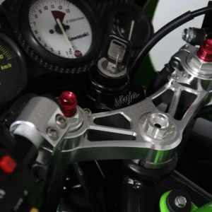 Front Fork Preload Adjusters, Pair, Kawasaki KRR150ZX