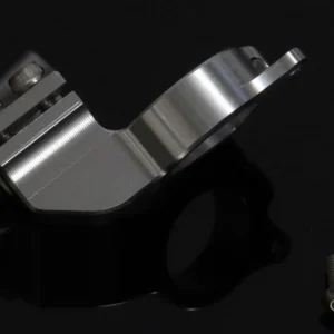 Handlebar Clamp, Left, Silver, KRR150ZX