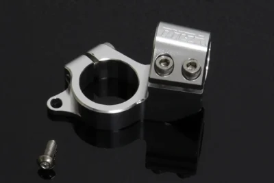 Handlebar Clamp, Right, Silver, KRR150ZX