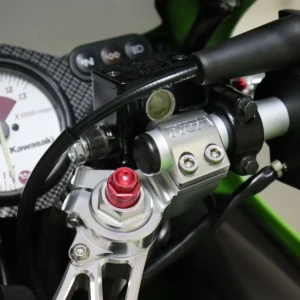 Handlebar Clamp, Right, Silver, KRR150ZX