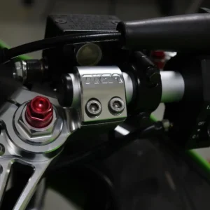 Handlebar Clamp, Right, Silver, KRR150ZX