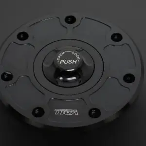 Tank Filler Cap, Keyless, Racing Type, KTM, 7 Hole (Central Filler Hole Type)