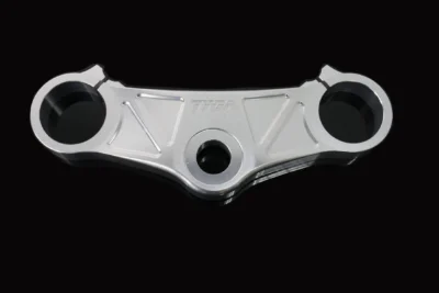 3D Upper Triple, Silver, Honda type, 48mm Bore (CLEAROUT)