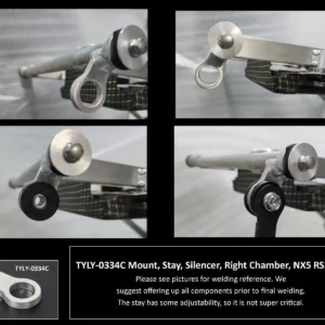 Mount, Stay, Silencer, Right Chamber, NX5 RS250