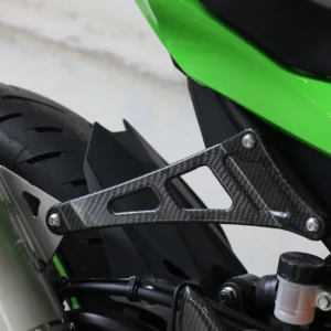 Set, Exhaust Stay, Carbon, Ninja ZX4R(R)