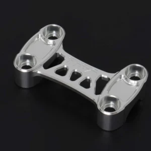 Handlebar Clamp, CNC Silver, Ninja150R/Victor150