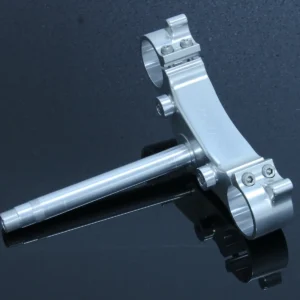 Lower Triple Clamp, CNC Silver, Aprilia RS250 Mk2