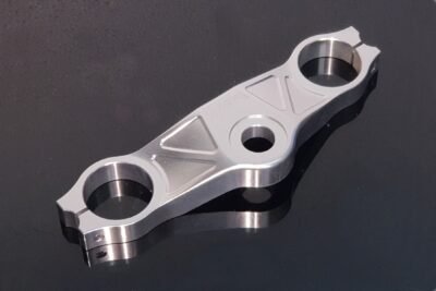 Top Triple Clamp, Silver, Race, NX5 Forks to fit NSR250 MC21/28