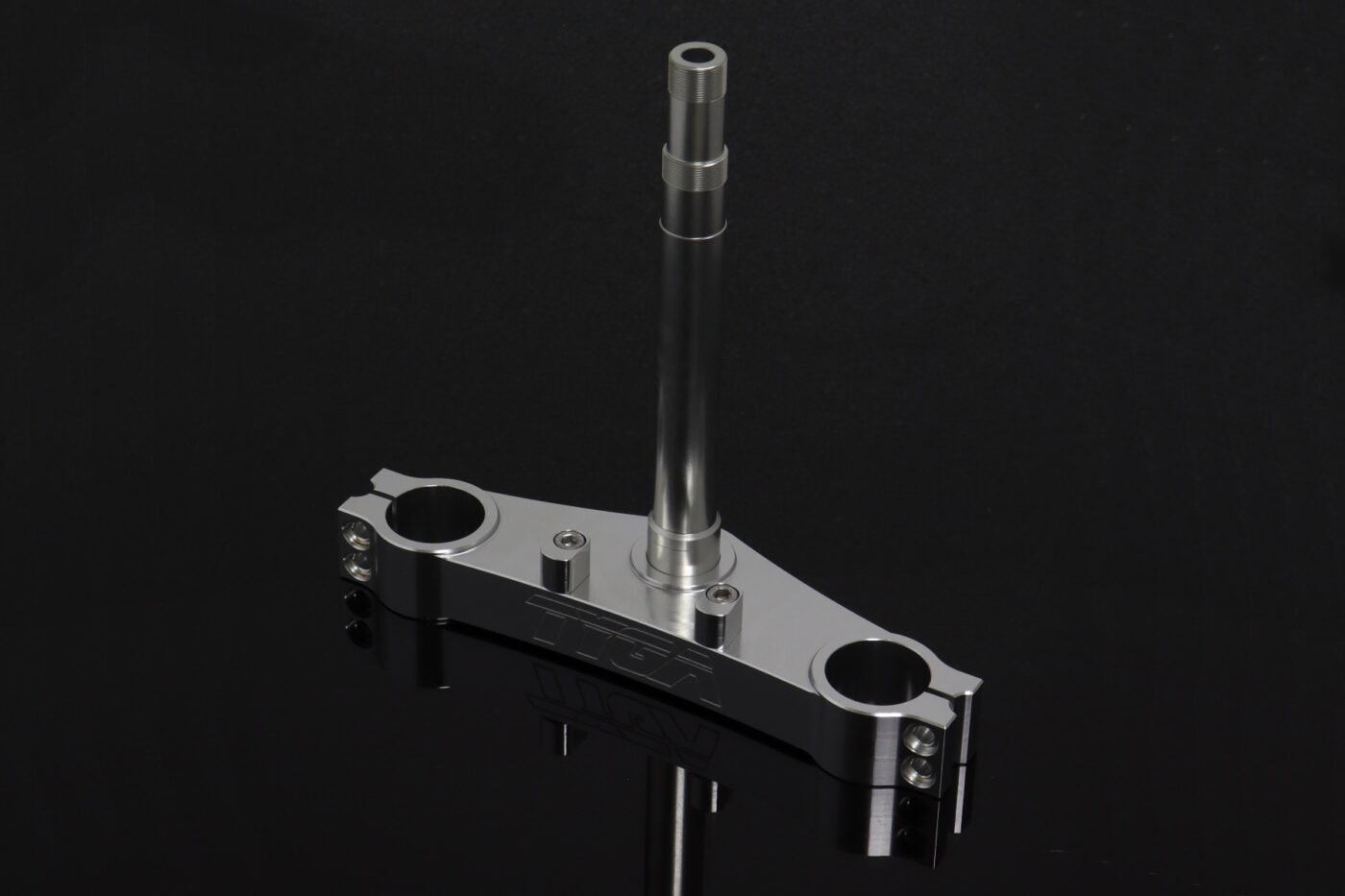 Lower Triple Clamp, CNC Silver, Suzuki SV650