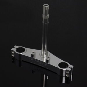 Lower Triple Clamp, CNC Silver, Suzuki SV650