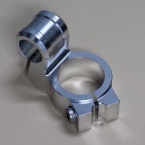 Handlebar Clamp, Left, Silver, CBR250R/300R