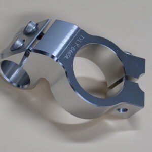 Handlebar Clamp, Left, Silver, CBR250R/300R