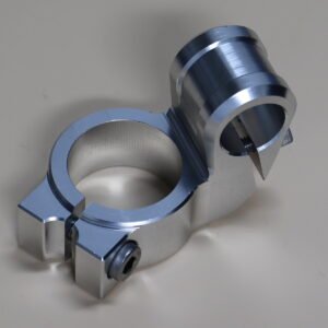 Handlebar Clamp, Right, Silver, CBR250R/300R
