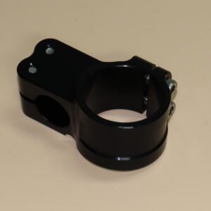 Handlebar Clamp, Left, Black, 48 mm.