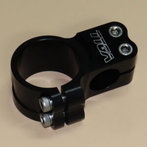 Handlebar Clamp, Right, Black, 48 mm.