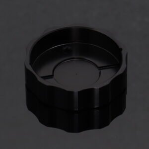 Brake Reservoir Cap, CNC, Black, Nissin