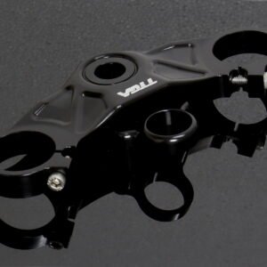 Top Triple Clamp Set, CNC Black, Aprilia RS250