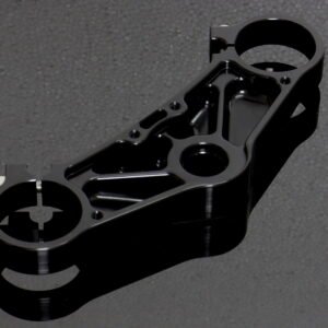 Top Triple Clamp, CNC Black, Aprilia RS250