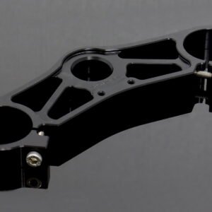 Top Triple Clamp Set, CNC Black, Honda SP2