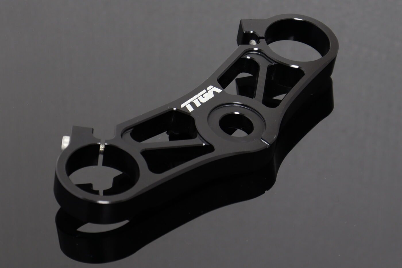 Top Triple Clamp, CNC Black, Honda SP1