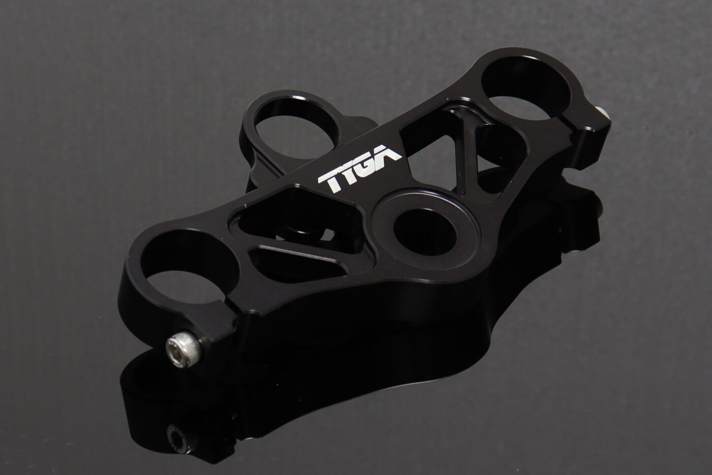 Top Triple Clamp Set, CNC Black, CBR250R/CBR300R