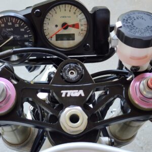 Top Triple Clamp Set, CNC Black, RGV250 VJ23