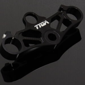 Top Triple Clamp Set, CNC Black, RGV250 VJ23