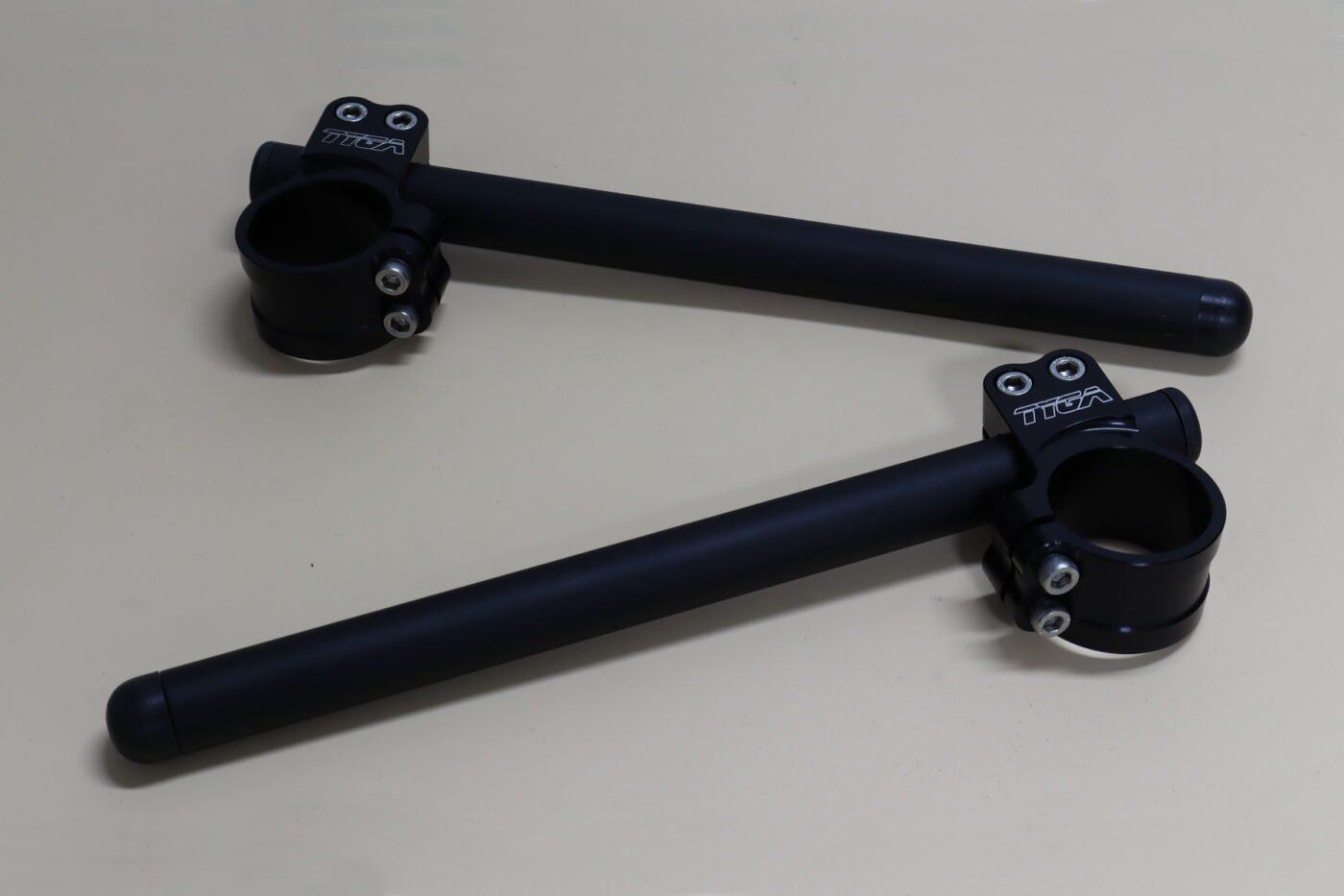 Handlebar Set, Racing, Black, 41 mm.