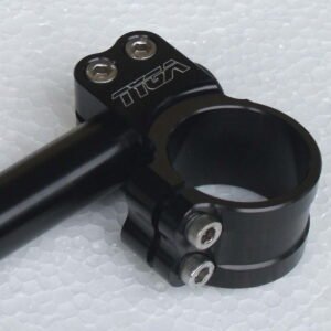 Handlebar Set, Racing, Black, 41 mm.