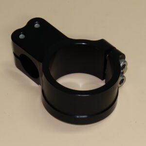 Handlebar Clamp, Left, Black, 41 mm.