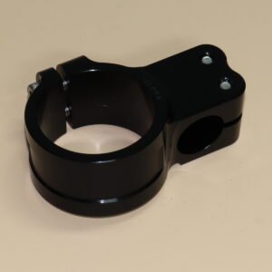 Handlebar Clamp, Right, Black, 41 mm.