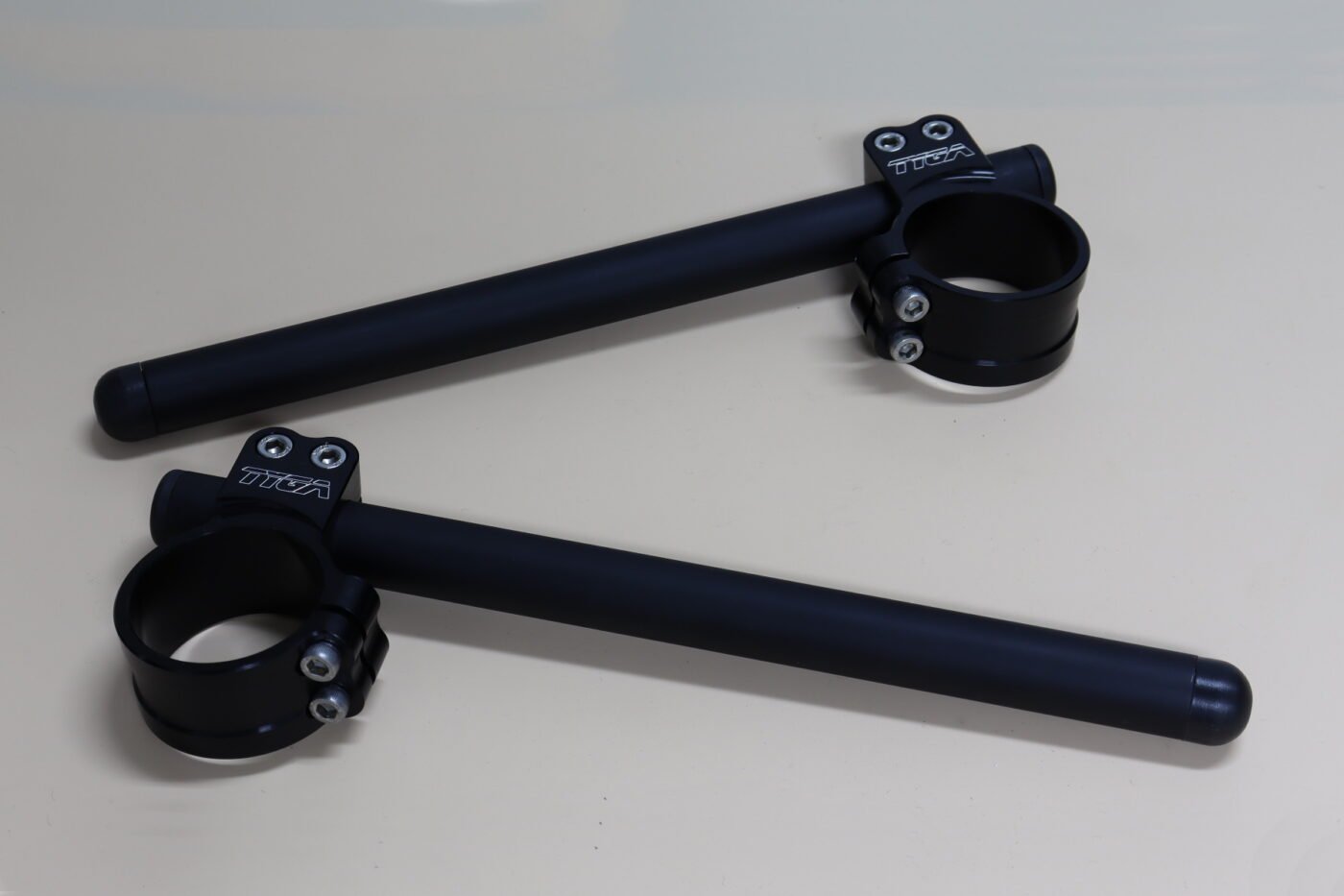Handlebar Set, Racing, Black, 50 mm.