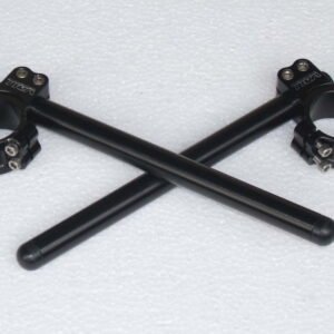 Handlebar Set, Racing, Black, 50 mm.