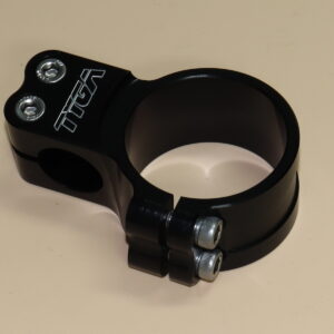 Handlebar Clamp, Left, Black, 50 mm.