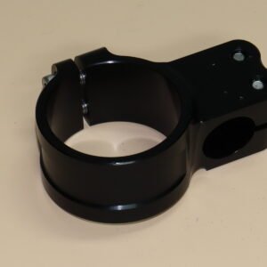 Handlebar Clamp, Right, Black, 50 mm.