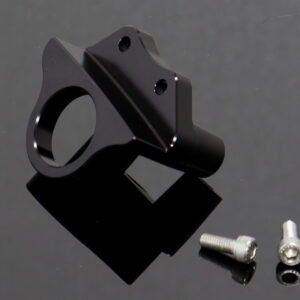 Top Triple Clamp Set, CNC Black, Suzuki SV650