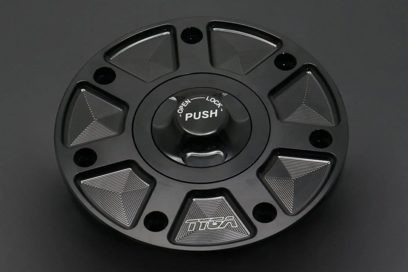 Tank Filler Cap, Keyless, Racing Type, Kawasaki, Type 5