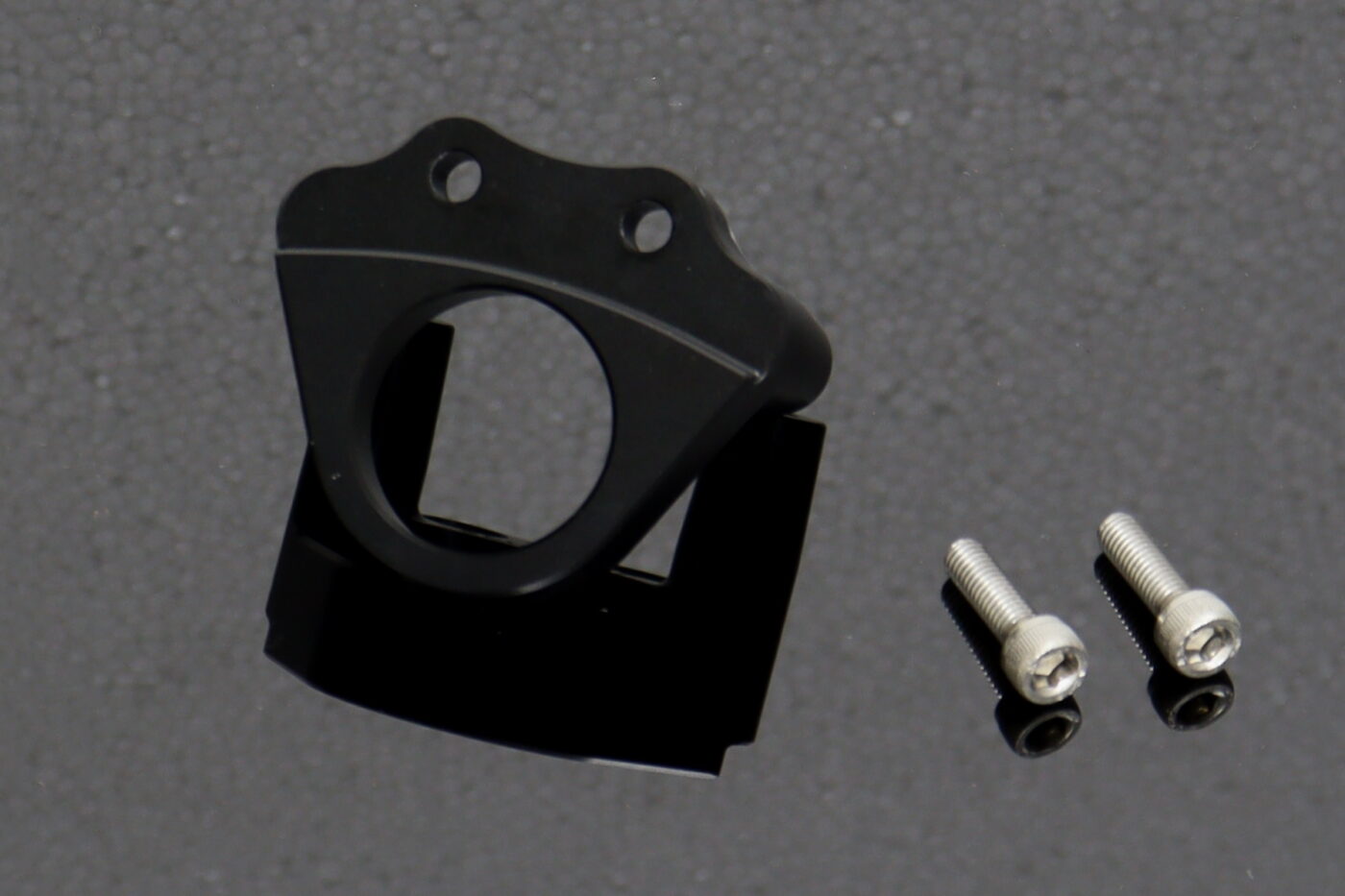 Ignition Switch Holder, CNC Black, Suzuki RGV250 VJ22
