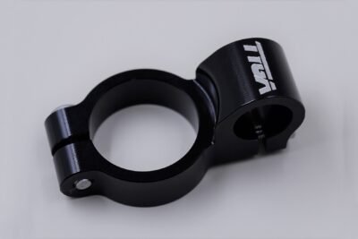 Handlebar Clamp, Left, Black, 41mm, Ninja 400