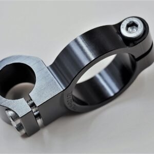 Handlebar Clamp, Left, Black, 41mm, Ninja 400