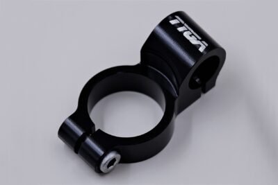 Handlebar Clamp, Right, Black, 41mm, Ninja 400