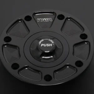 Tank Filler Cap, Keyless, Racing Type, KTM, 7 Hole (Rear Filler Hole Type)