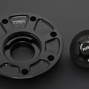 Tank Filler Cap, Keyless, Racing Type, KTM, 7 Hole (Rear Filler Hole Type)