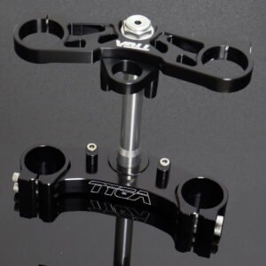 Triple Clamp Set, CNC Black, RGV250 VJ22