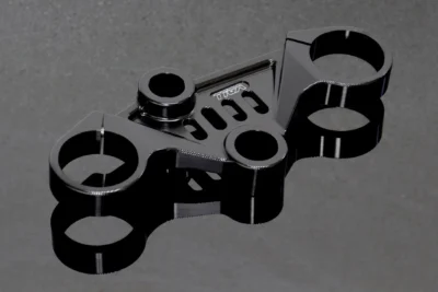 Top Triple Clamp, CNC Black, KTM RC Series (2022-2024)