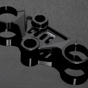 Top Triple Clamp, CNC Black, KTM RC Series (2022-2024)
