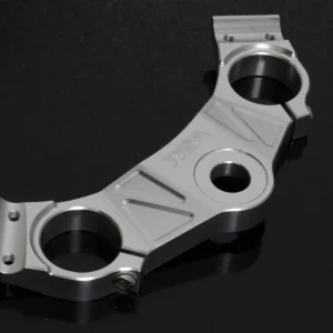 Top Triple Clamp, USD Fork Conversion, CNC Silver, Honda NSR150SP