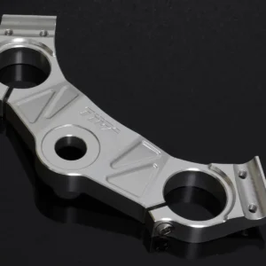 Top Triple Clamp, USD Fork Conversion, CNC Silver, Honda NSR150SP