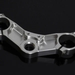 Top Triple Clamp, USD Fork Conversion, CNC Silver, Honda NSR150SP